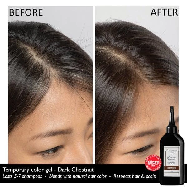 Christophe Robin Christophe Robin Temporary Color Gel - Dark Chestnut 100ml 4