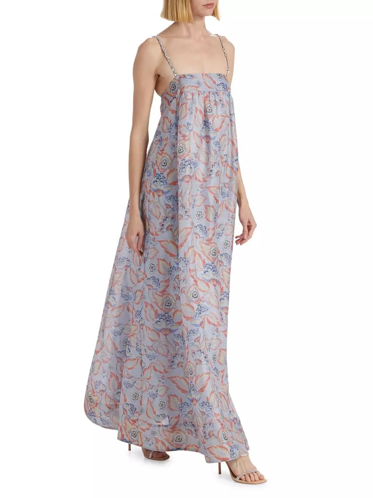 Zimmermann Eden Embellished Floral Maxi Dress 2