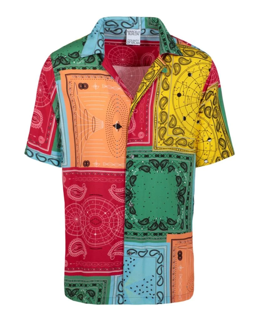 Marcelo Burlon Bandana Print Shirt 1
