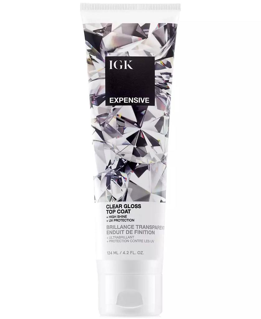 IGK Hair Expensive Clear Gloss Top Coat, 4.2 oz.