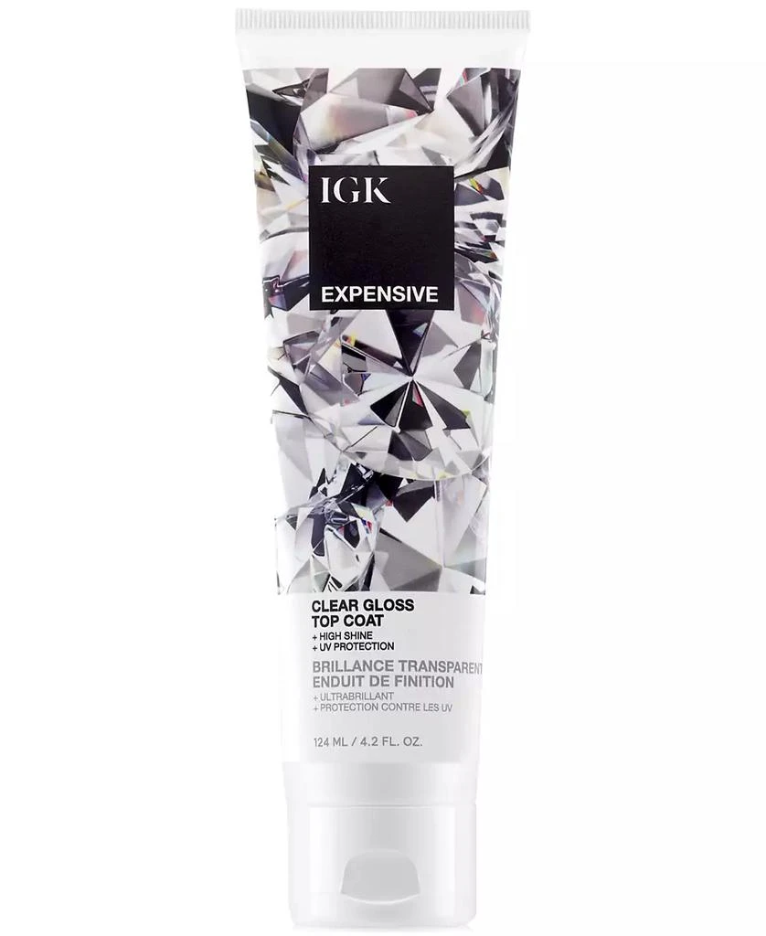 IGK Hair Expensive Clear Gloss Top Coat, 4.2 oz. 1