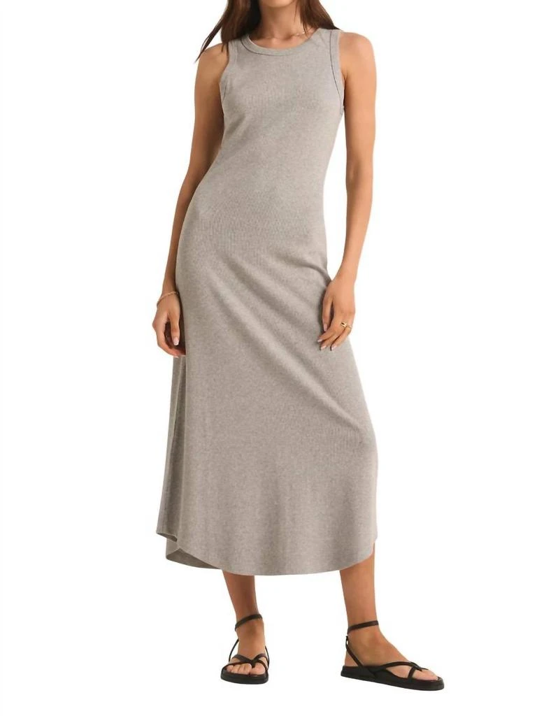 knee length dresses for ladies Z Supply Women's Goodwin Stripe Midi Dress main image 0