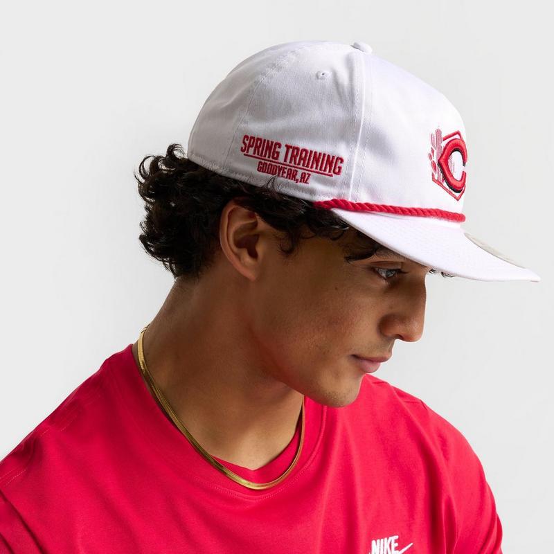 New Era New Era Cincinnati Reds MLB The Golfer Team Text Snapback Hat