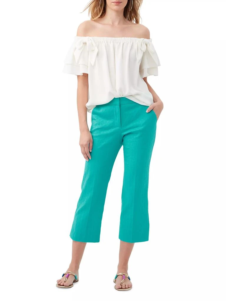Trina Turk Silia Bow Off-the-Shoulder Top 2