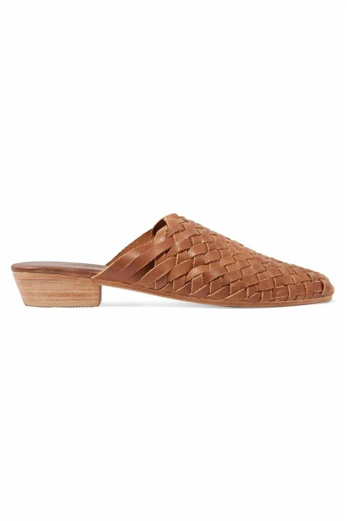 St. Agni Women's Paris Woven Mules In Tan 1