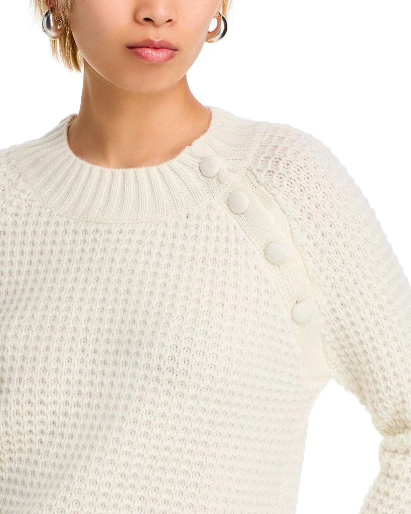 C by Bloomingdale's Cashmere Cby Bloomingdale's Cashmere Waffle Knit Sweater - Exclusive 4