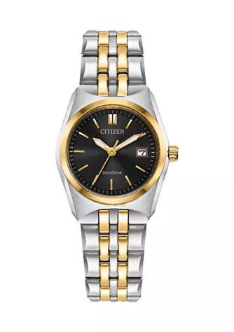 Citizen Citizen Eco-Drive Women's Corso Two-tone Stainless Steel Bracelet Watch