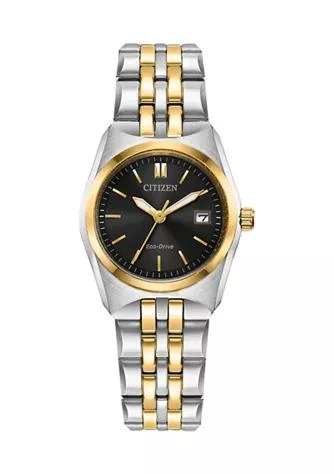 Citizen Citizen Eco-Drive Women's Corso Two-tone Stainless Steel Bracelet Watch 1