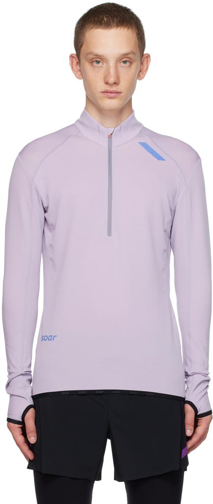 Soar Running Purple WoolTech Sweater