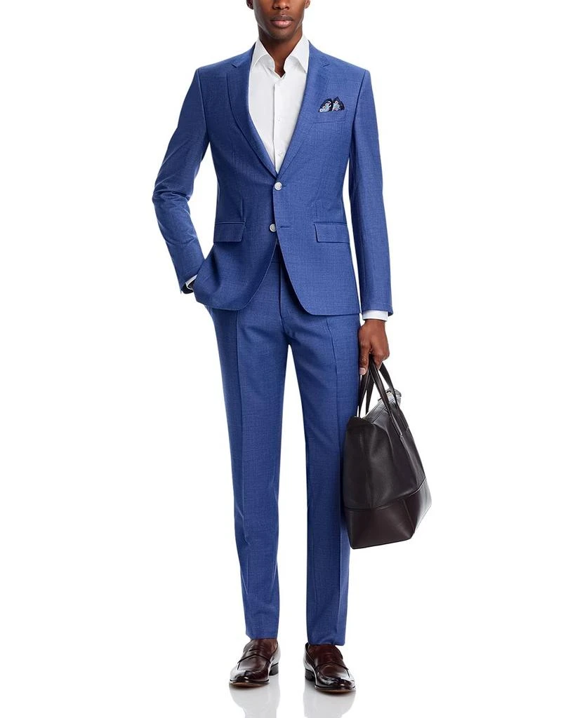 Hugo Boss H-Huge Textured Solid Slim Fit Suit 2