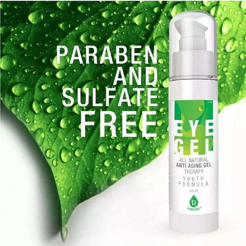 PURSONIC All Natural Professional Anti Aging Eye Gel 2 oz 2