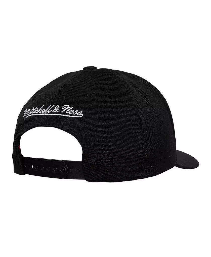 Mitchell & Ness Men's Black Brooklyn Nets MVP Team Script 2.0 Stretch-Snapback Hat 2