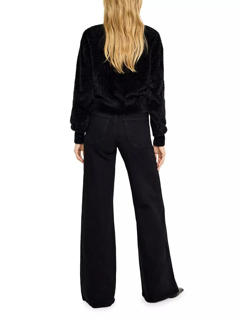 Good American Soft Tech Good Waist Palazzo Jeans 5