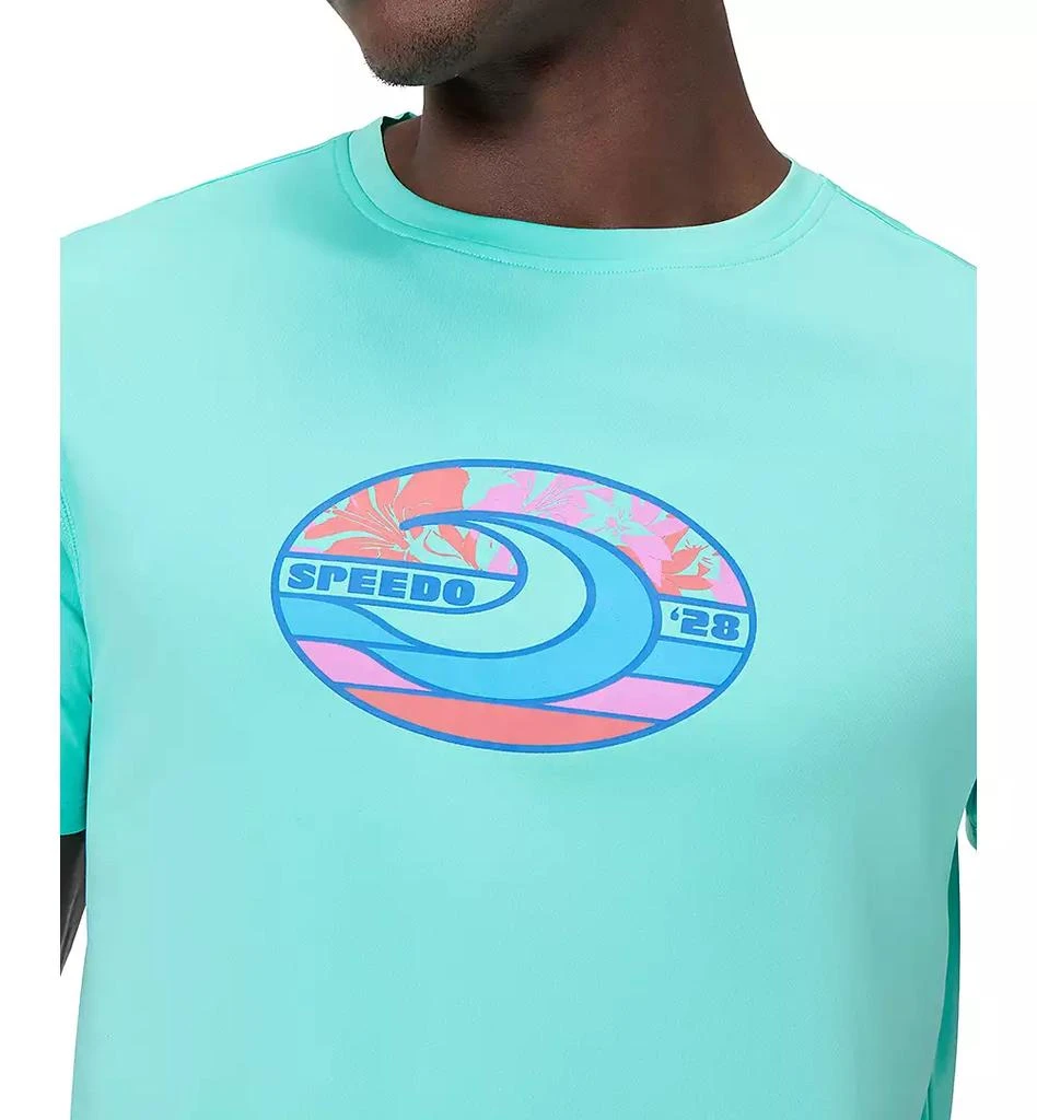 Speedo Men's Short Sleeve Performance Graphic T-Shirt 5