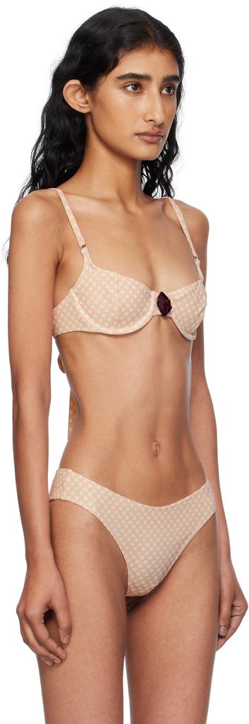 Fruity Booty Pink Carmen Bikini Top