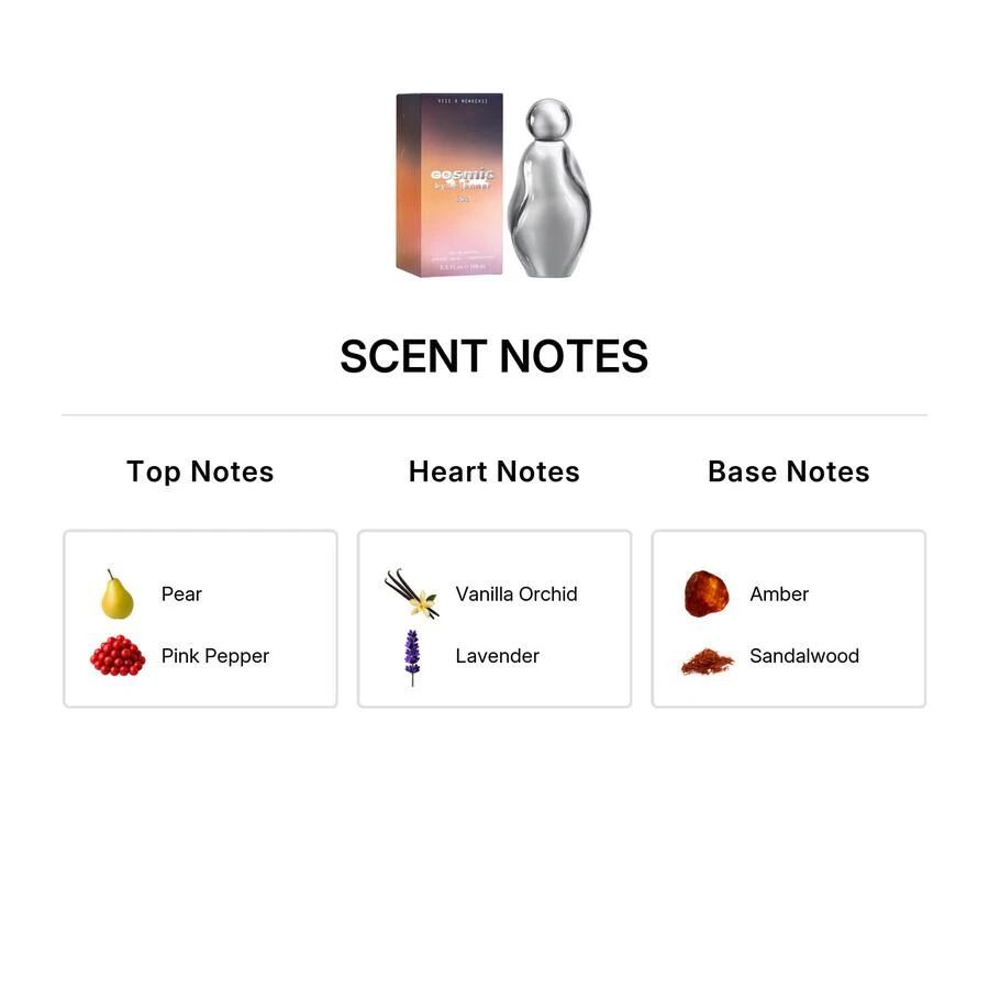 Kylie Cosmetics Ladies Cosmic 2.0 EDP Spray 2.0 oz Fragrances 4064941156840 2