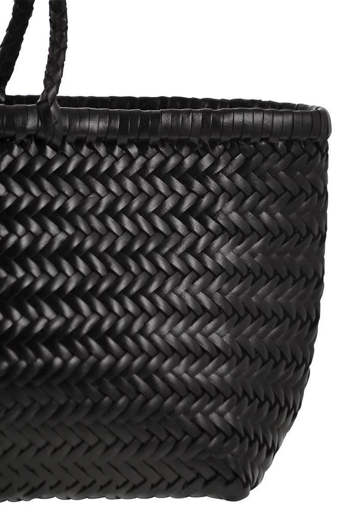 DRAGON DIFFUSION Dragon Diffusion Triple Jump Small - Woven Leather Bag 5