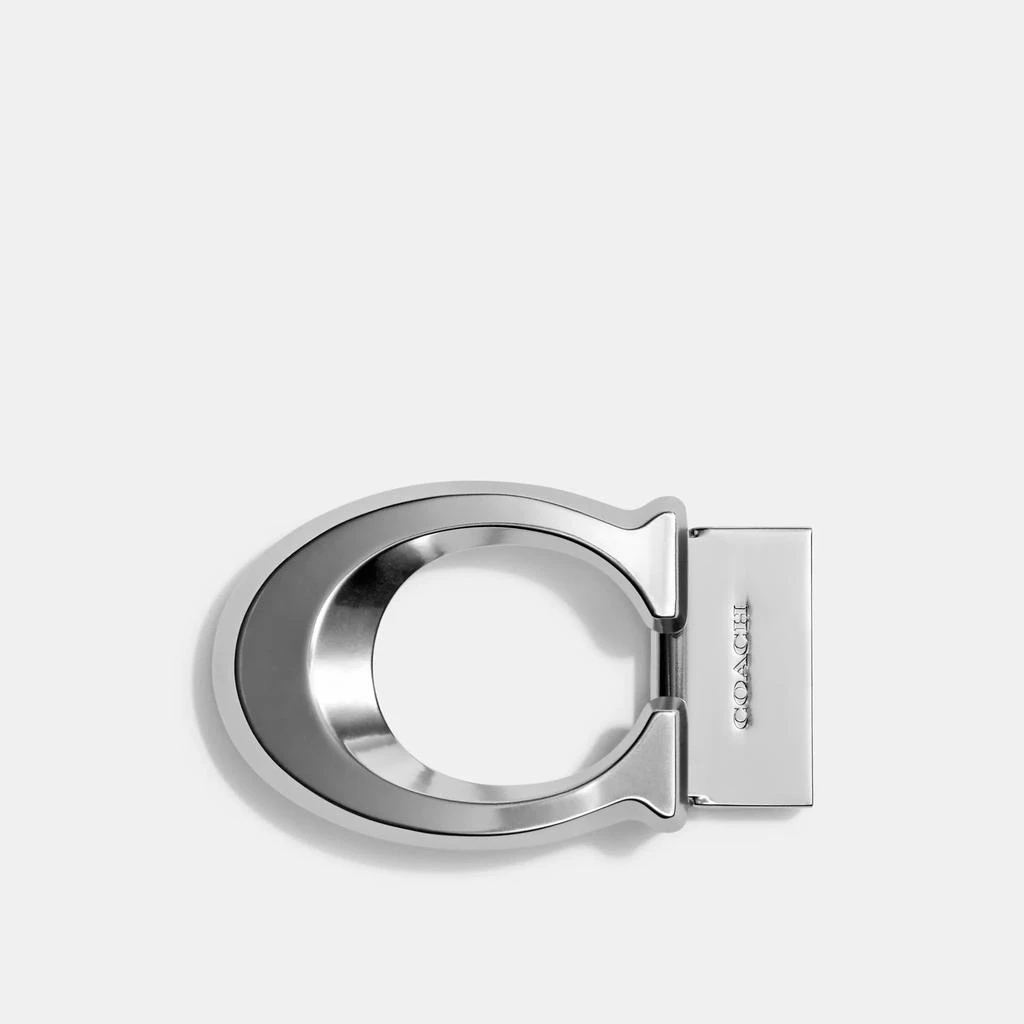 Coach Boxed Sculpted Signature Belt Buckle 2