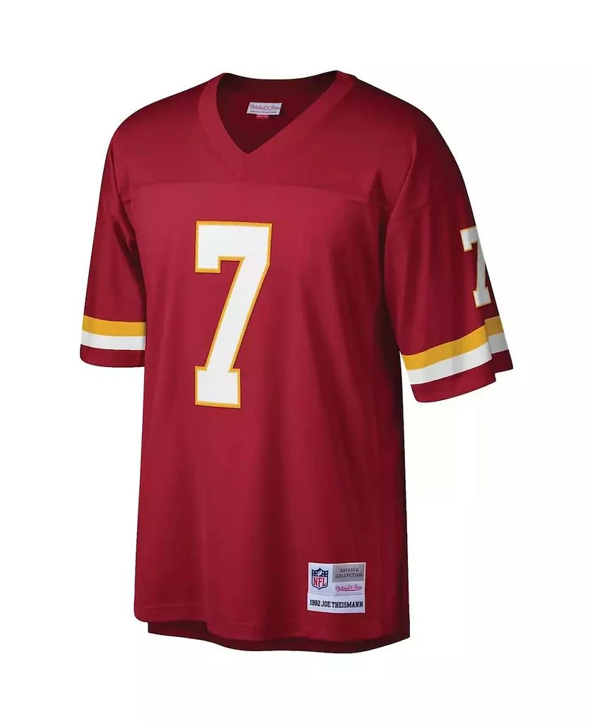 Mitchell & Ness Men's Joe Theismann Burgundy Washington Football Team Legacy Replica Jersey 3