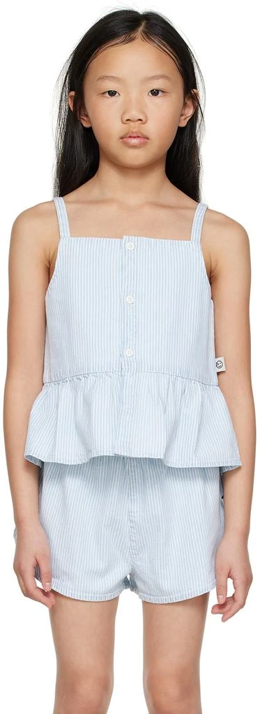 Wynken Kids Blue Dansent Denim Tank Top