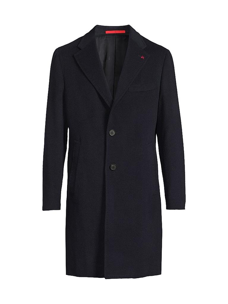 Isaia Ross Camel Hair Overcoat - Coats - Free Shipping - BeyondStyle