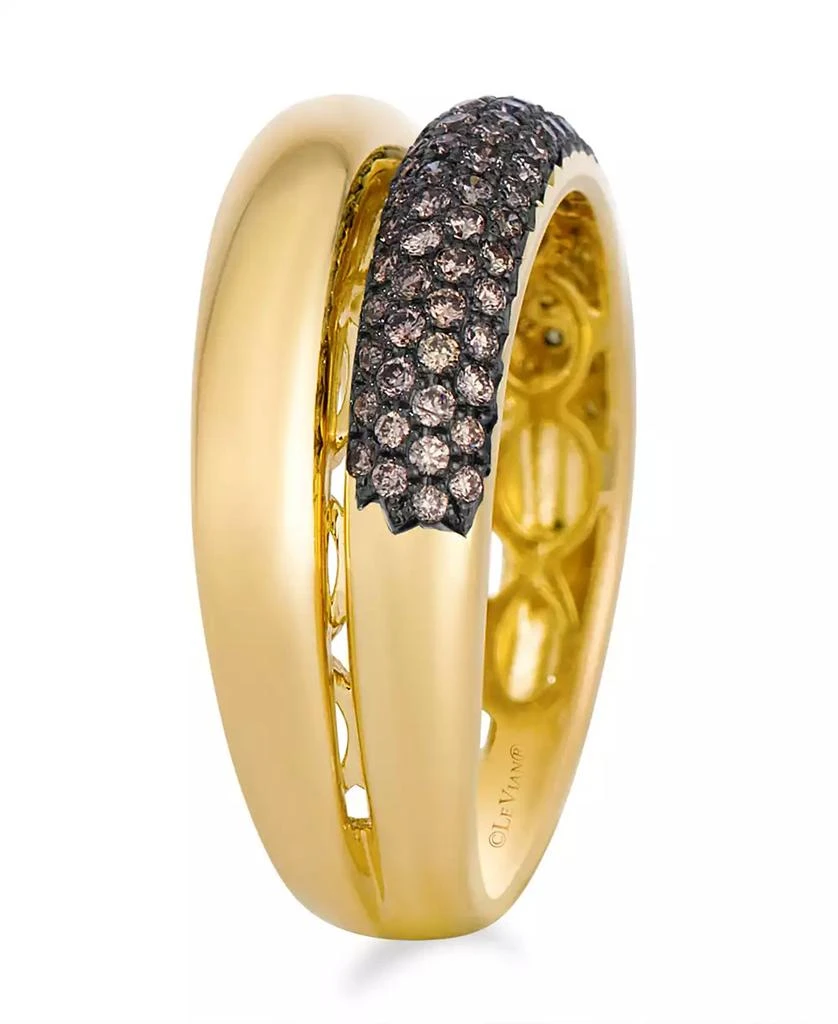 Le Vian Chocolate Diamond (0.42 ct. t.w.) Ring in 14k Honey Gold 3