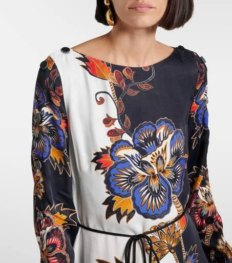 Farm Rio Floral maxi dress 4