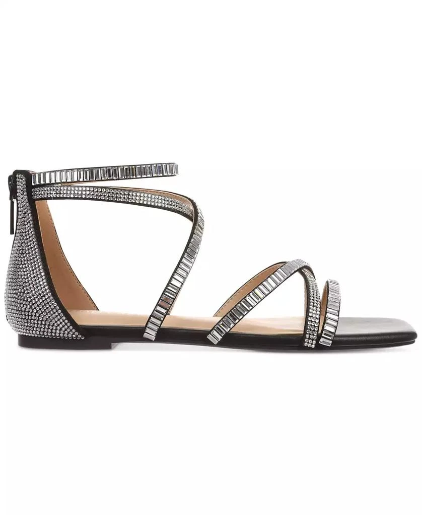 Thalia Sodi Women's Dana Embellished Strappy Flat Sandals 2