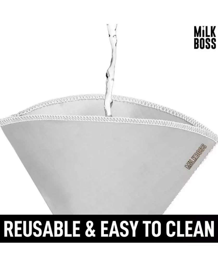 Zulay Kitchen Reusable Paperless Pour Over Coffee Filter 5