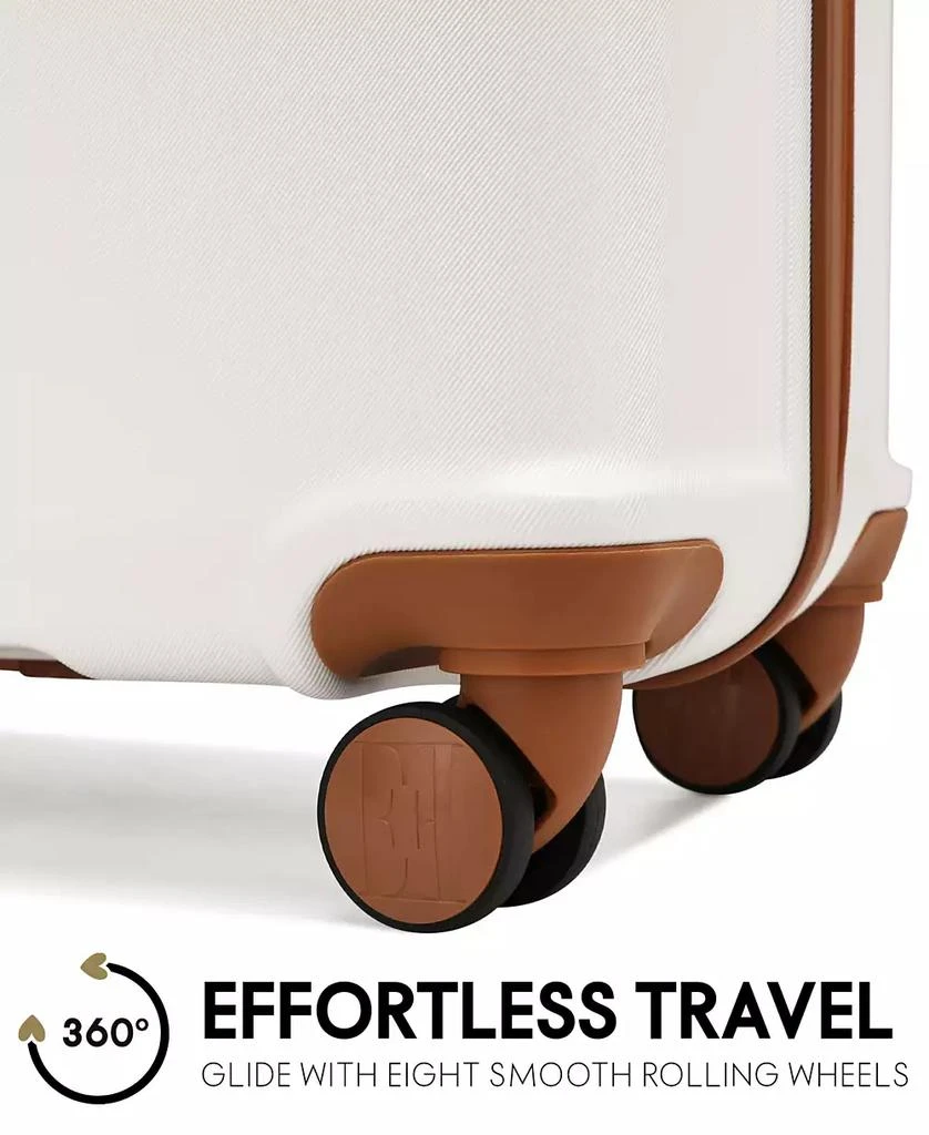 ELLE Expedition 3-Piece Expandable Retro Spinner Luggage Set 4