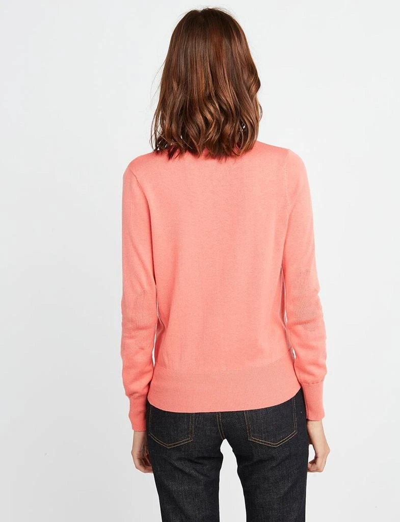 INES DE LA FRESSANGE Cesare coral wool cardigan 2