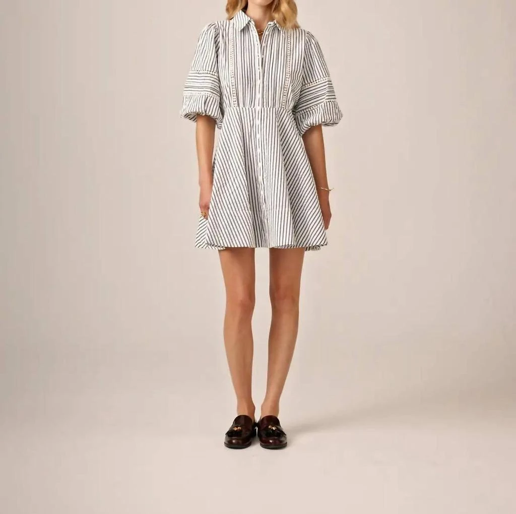 BYTIMO Bytimo - Seersucker Decorated Dress 1
