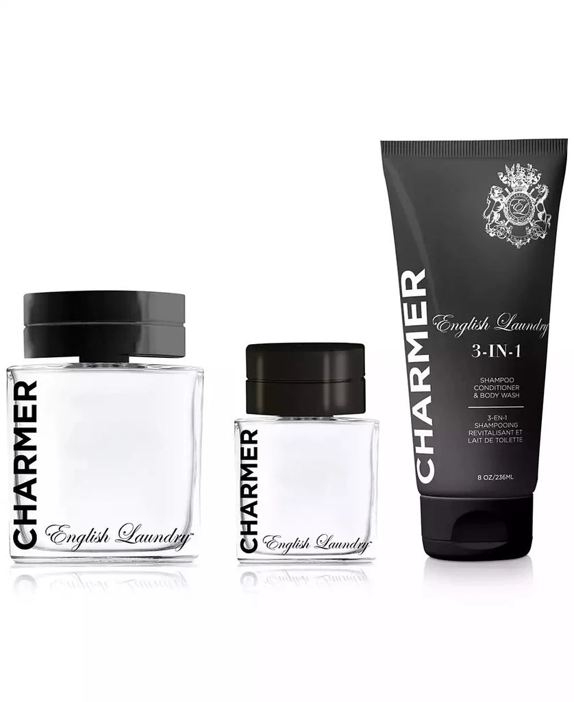 English Laundry Men's 3-Pc. Charmer Eau de Parfum Gift Set 2