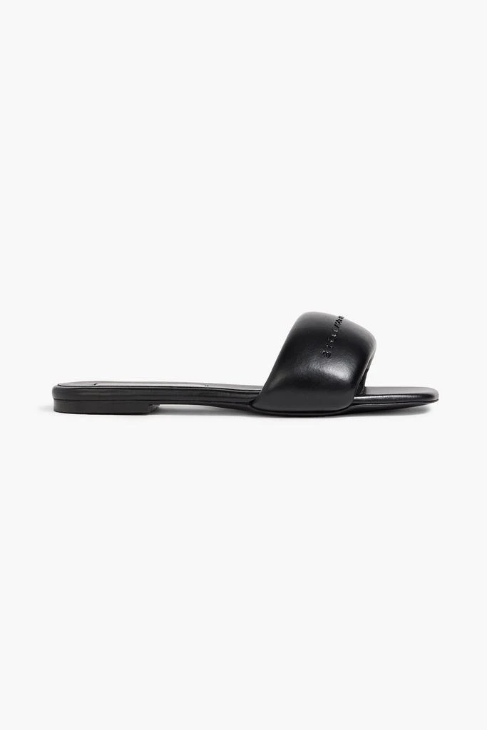 Stella McCartney Signature logo-appliquéd padded sandals 1