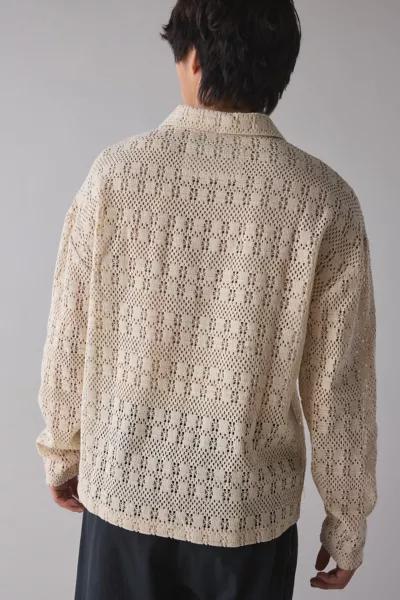 Native Youth Native Youth Dennis Crochet Polo Shirt