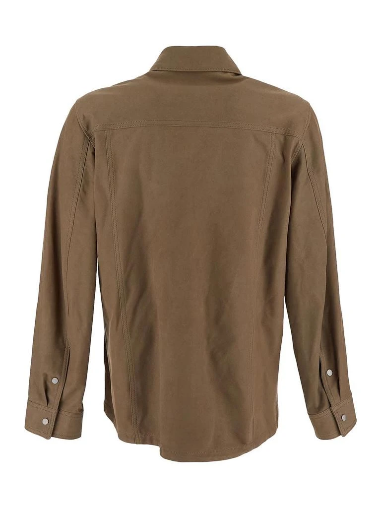 Salvatore Santoro camicia casual in pelle 2