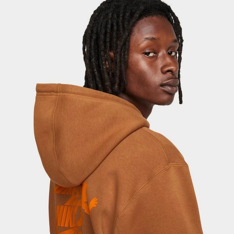 NIKE Men's Nike Sportswear Club Victory Graphic Hoodie 5