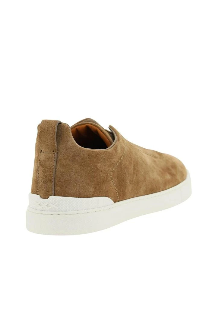Zegna Triple Stitch Slip-on Sneakers 3