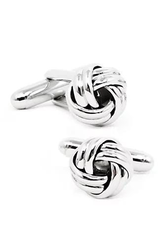 Cufflinks Inc. Ox 
Bull Trading Co Silver Knot Cufflinks