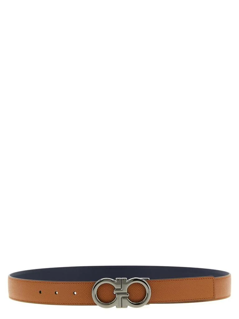 Salvatore Ferragamo Salvatore Ferragamo 'Gancini' Reversible Belt 1