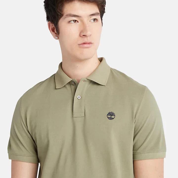 Timberland Millers River Pique Polo Shirt for Men in Green 3