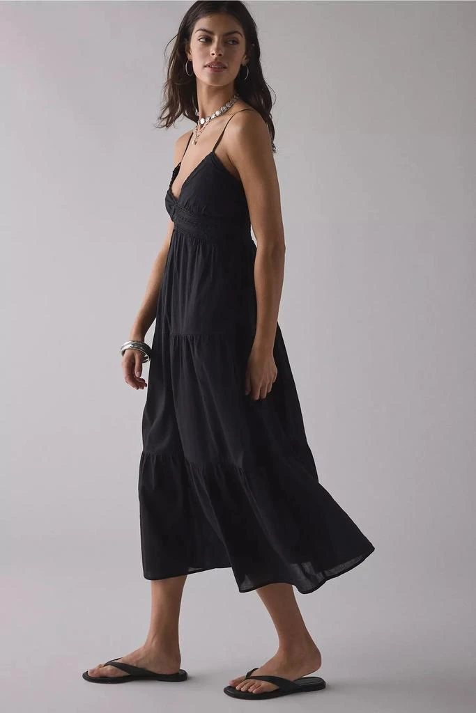 Kimchi Blue Kimchi Blue Serafina Lace Trim Tiered Babydoll Maxi Dress 3