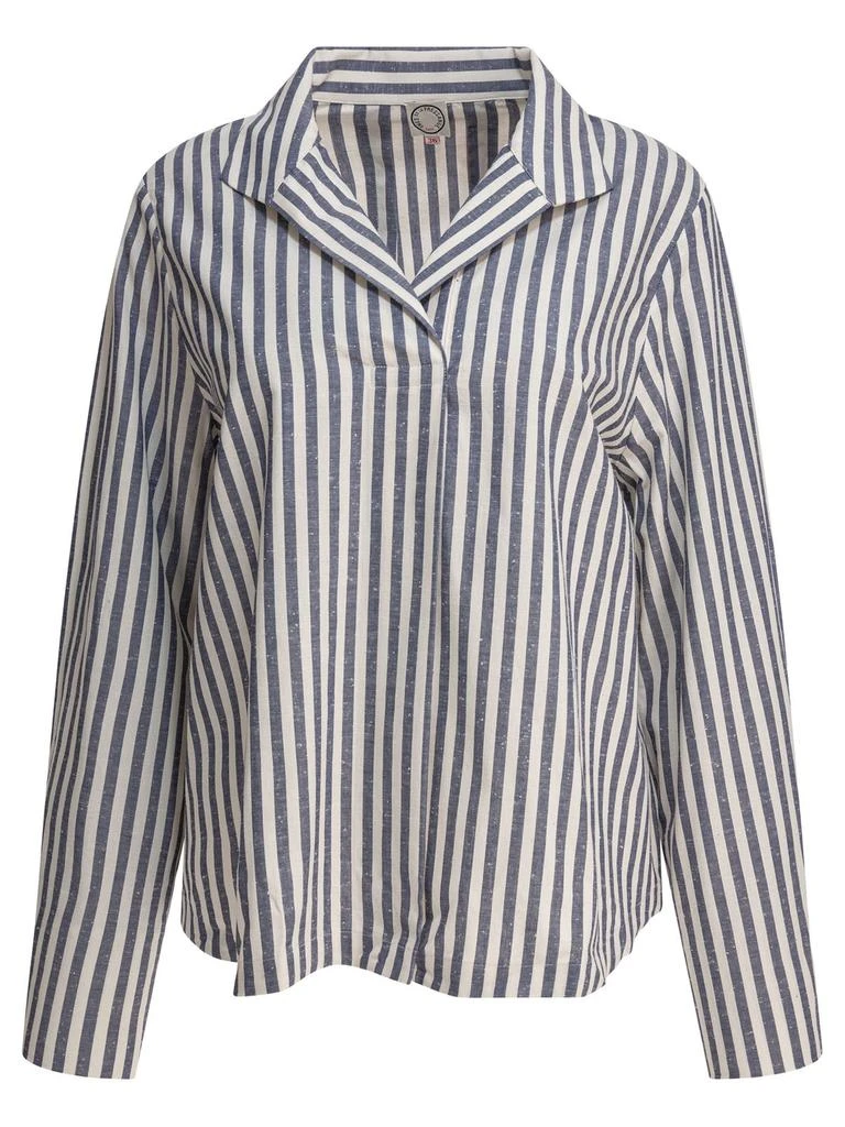 INES DE LA FRESSANGE Ines De La Fressange Striped Long Sleeve Top 1