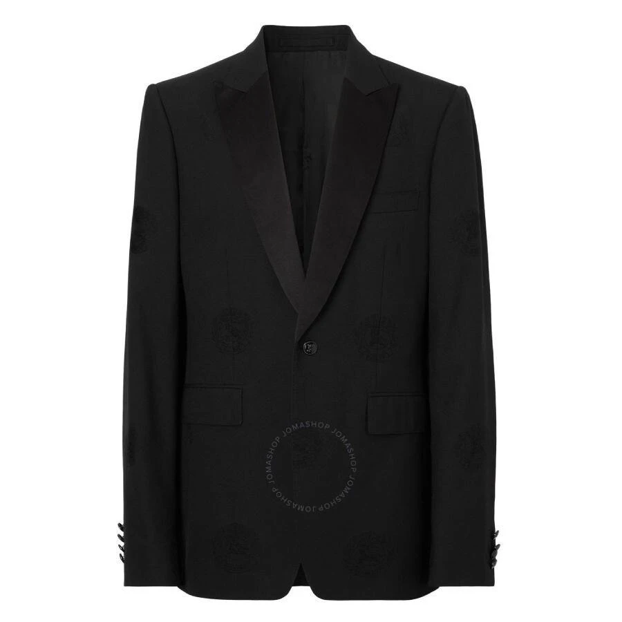 Burberry Burberry Oak Leaf Crest Jacquard Tuxedo Jacket, Brand Size 48 (US Size 38) 1