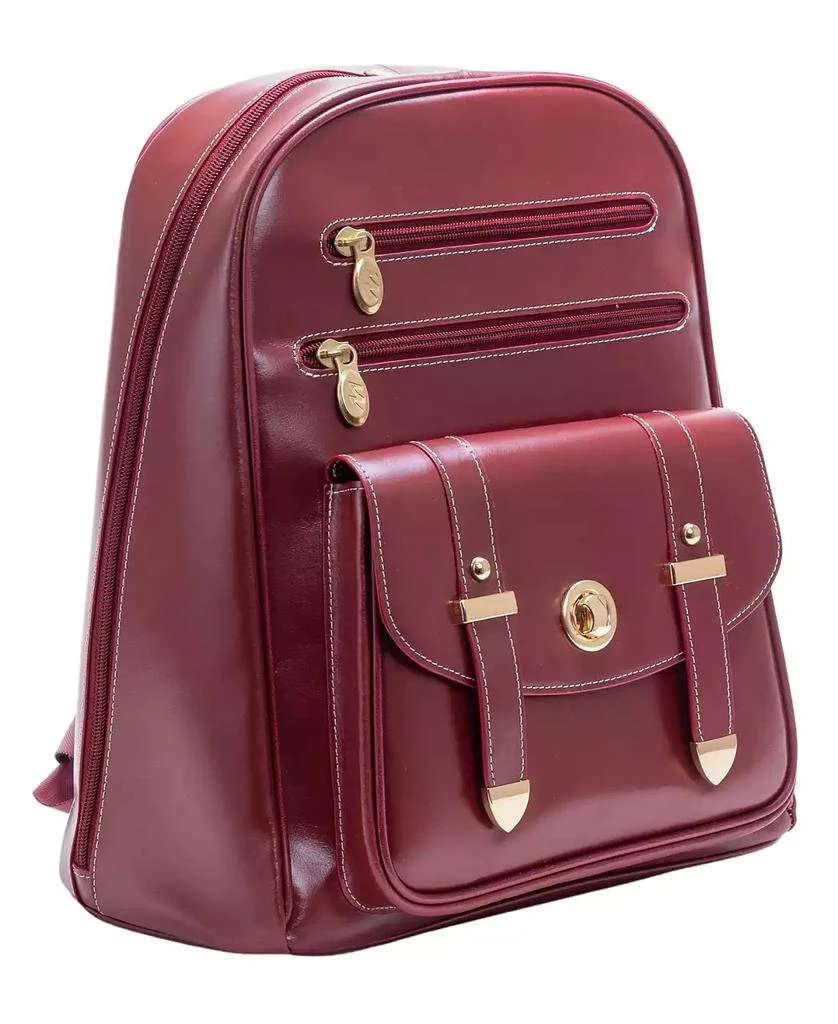 McKlein Robbins Leather Business Laptop Tablet Backpack 2