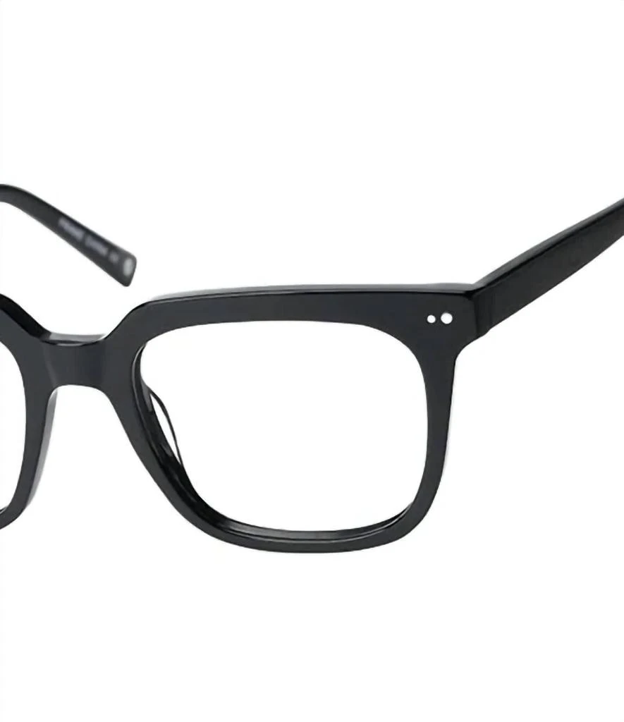 Haggar Men
s H290 Square Eyeglasses In Shinny Black 2