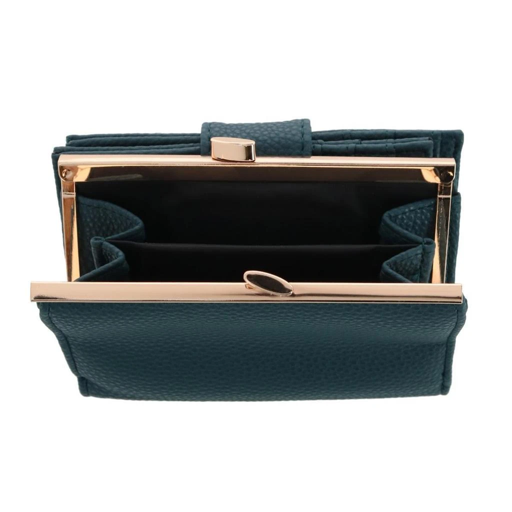 Buxton Women's Beautiful Vegan Leather Lexington Wallet 4