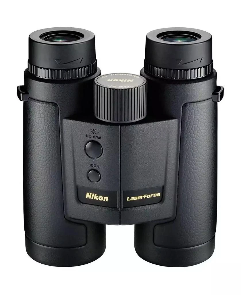 Nikon 10x42 LaserForce Range-Finder Water Proof Roof Prism Binocular with 6.1 Degree Angle of View, Black 8