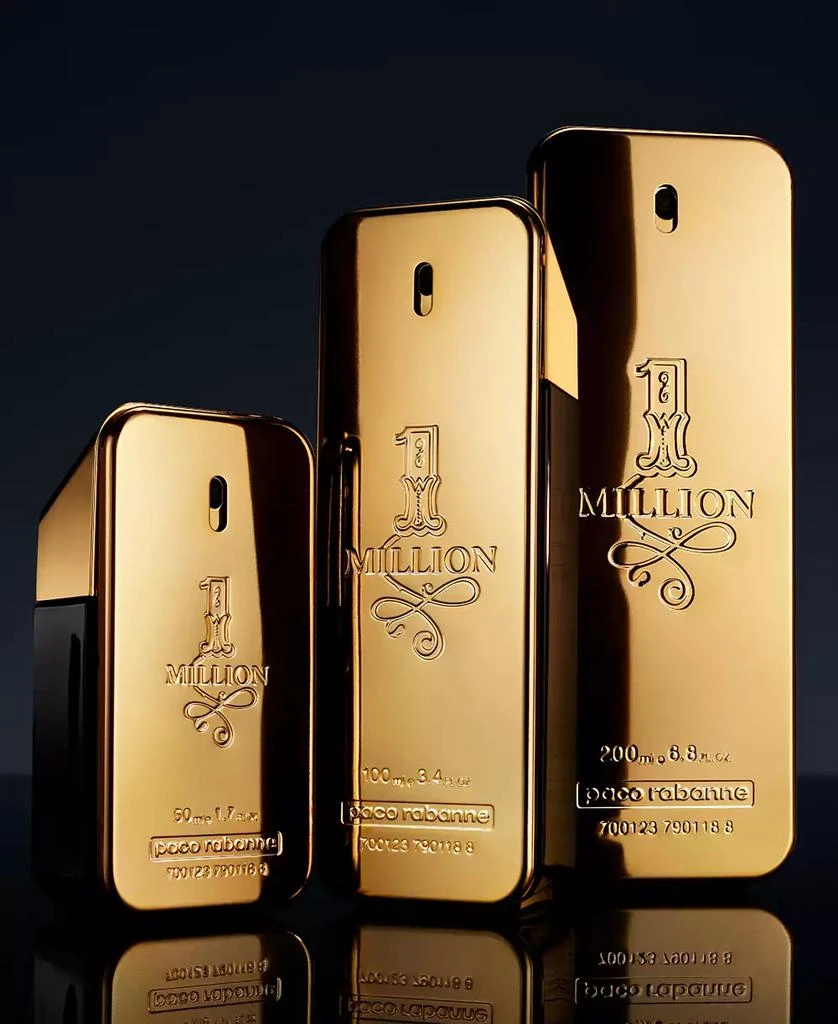 Paco Rabanne Men's 1 Million Eau de Toilette Spray, 3.4 oz. 5