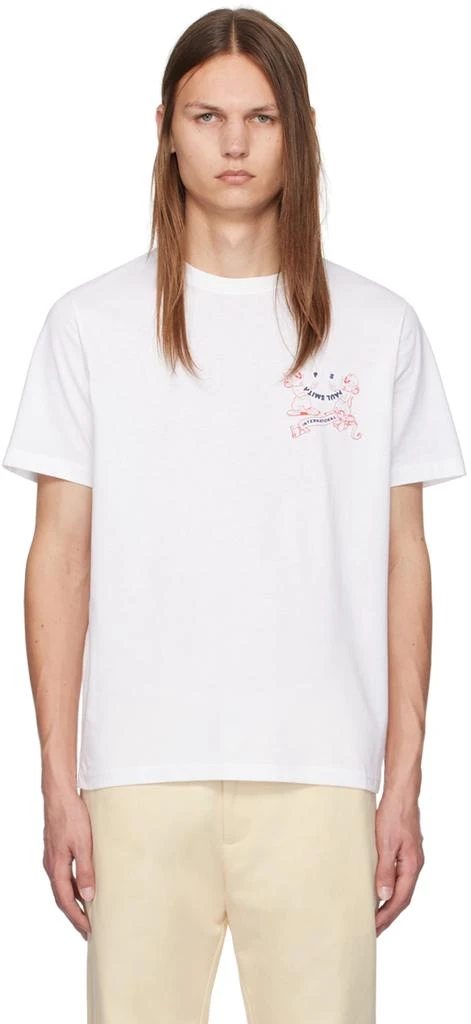 Paul Smith White 'Happy International' T-Shirt 1